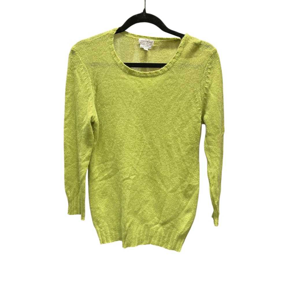 A Pea in the Pod Maternity Sweater - 100% Cashmere - Size Medium *Flaw